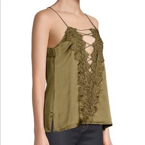 Cami NYC Charlie Lace Up Tank
